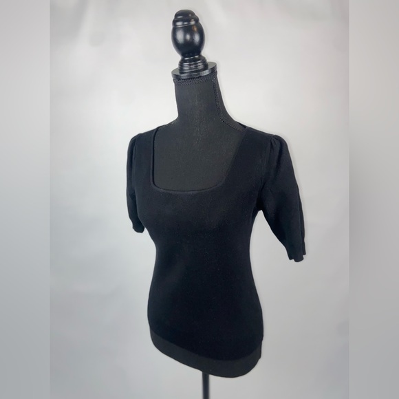 Black Top Sweater Small Premise - Picture 2 of 8